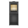 Печь камин KAWMET HARITA S15v L-Box ECO