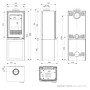 Печь камин KAWMET VENUS S16 L-Box ECO