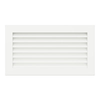 Вентиляционная решетка для камина SAVEN Hide 17x30 белая