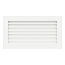 Вентиляционная решетка для камина SAVEN Hide 17x30 белая