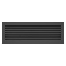 Вентиляционная решетка для камина SAVEN Hide 17x49 черная