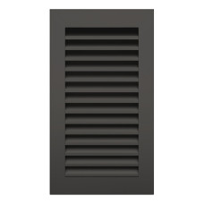 Вентиляционная решетка для камина SAVEN Hide Vertical 30x17 черная