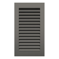 Вентиляційна решітка для каміна SAVEN Hide Vertical 30x17 графітова
