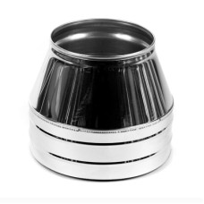 Конус на димохід 300/360 мм нерж/нерж 0,5 мм