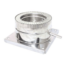 Підставка підлогова Ø 300/360 мм нерж/нерж 0,5 мм