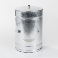 Ревізія на димохід Ø 130/200 мм нерж/оц 0,8 мм