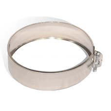 Хомут обжимной Ø 160 мм нержавеющая сталь 0,8 мм