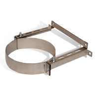 Хомут настенный 0-200 мм Ø 220 мм нержавеющая сталь 0,8 мм