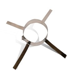 Хомут монтажный Ø 120 мм нержавеющая сталь 0,8 мм