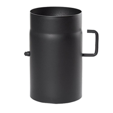 Шибер Darco Ø 130 мм черная сталь 2 мм