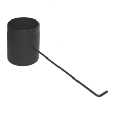 Шибер Darco Ø 180 мм черная сталь 2 мм