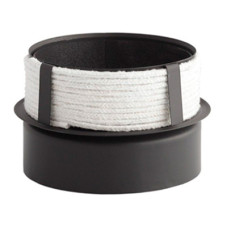 Переход для керамического дымохода Darco Ø 200/250 черная сталь 2 мм