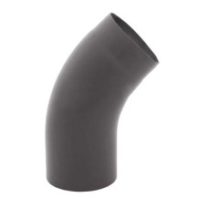 Колено гнутое Darco 45° на дымоход Ø 150 черная сталь 2 мм