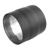 Соединитель внутренний Darco ZM Ø 150-/150- черная сталь 2 мм