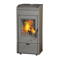 Печь Plamen Vesta, 9 кВт, коричневая