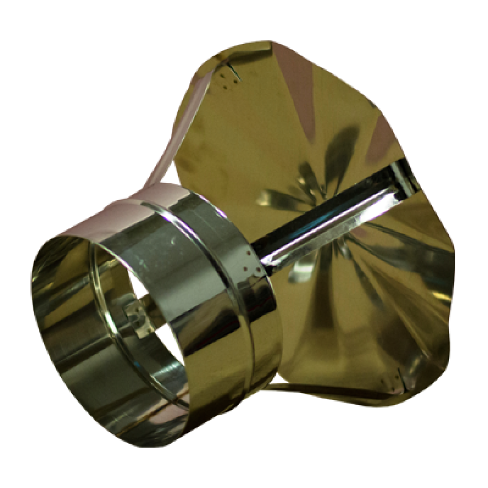 Грибок на дымоход Ø 120 мм нержавеющая сталь 0,5 мм