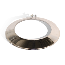 Окапник Ø 220 мм нержавеющая сталь 0,5 мм