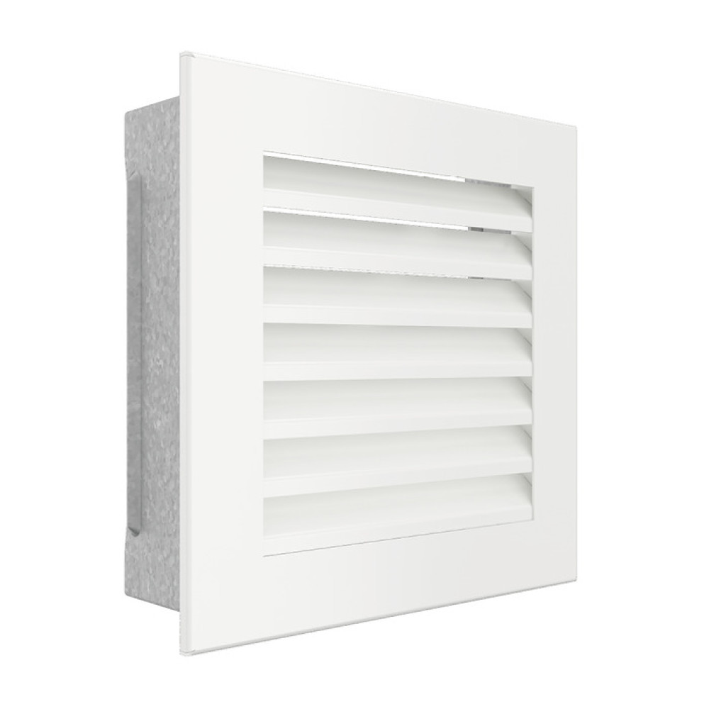 Вентиляционная решетка для камина SAVEN Hide 17x17 белая