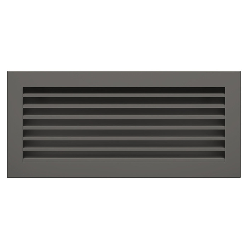 Вентиляційна решітка для каміна SAVEN Hide 17x37 графітова