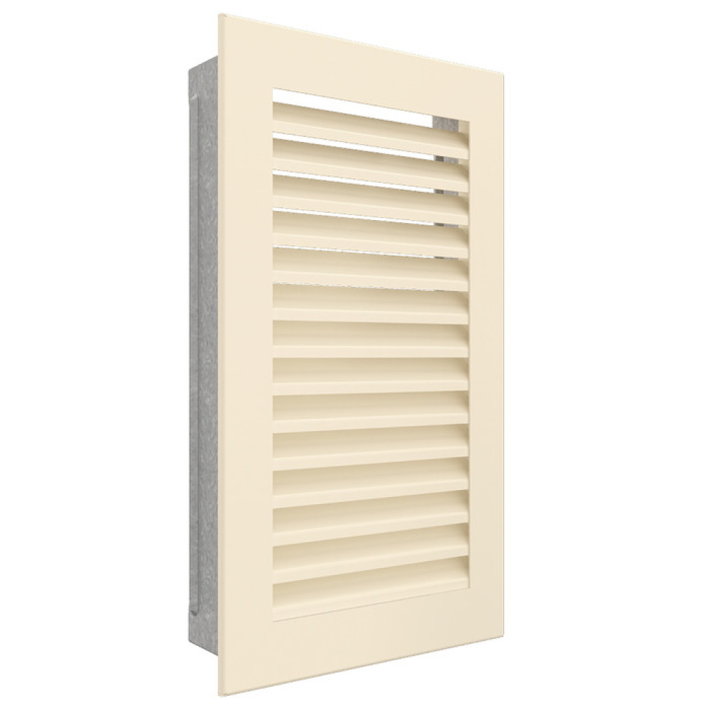 Вентиляционная решетка для камина SAVEN Hide Vertical 30x17 кремовая