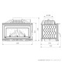 Каминная топка KAWMET W15 (9.4 kW) EСO