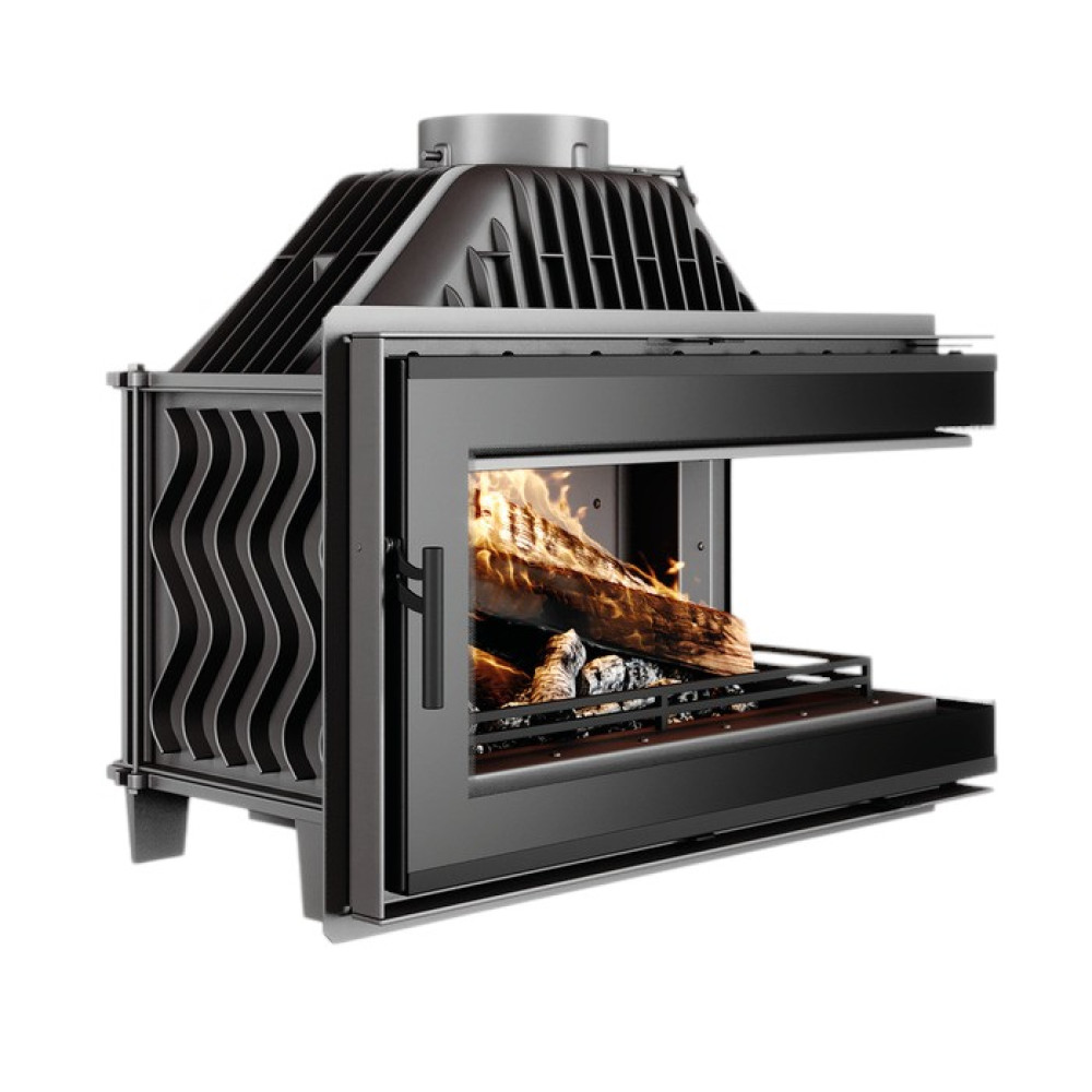 Каминная топка KAWMET W16 PB Black (13.5 kW) ECO