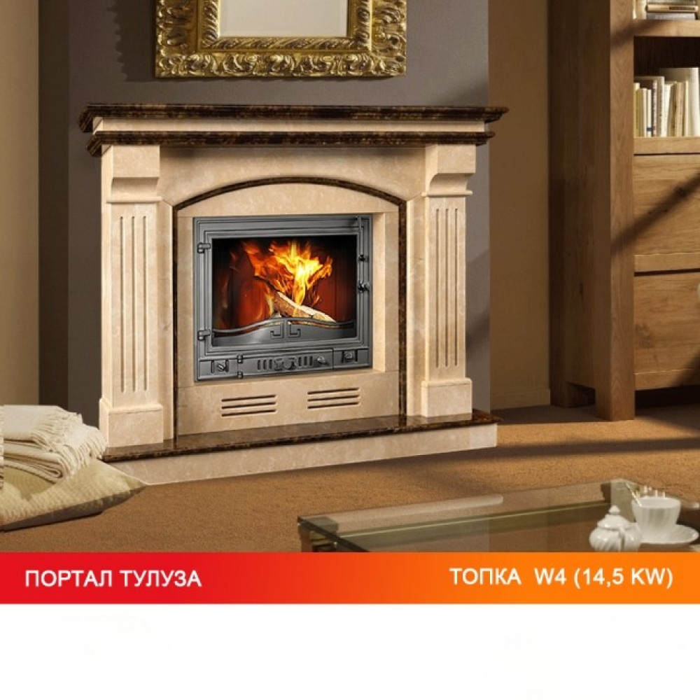 Каминная топка KAWMET W4 (14.5 kW)