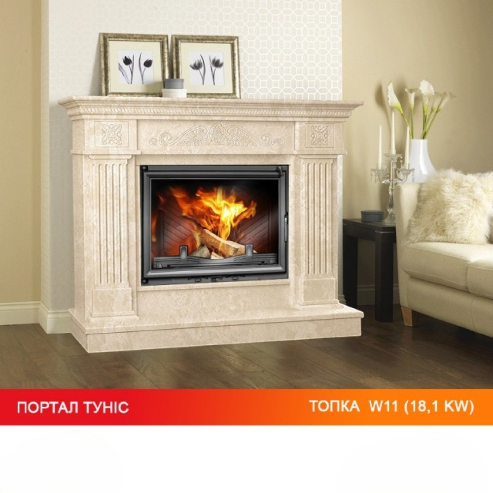 Каминная топка KAWMET W11 (18.1 kW)