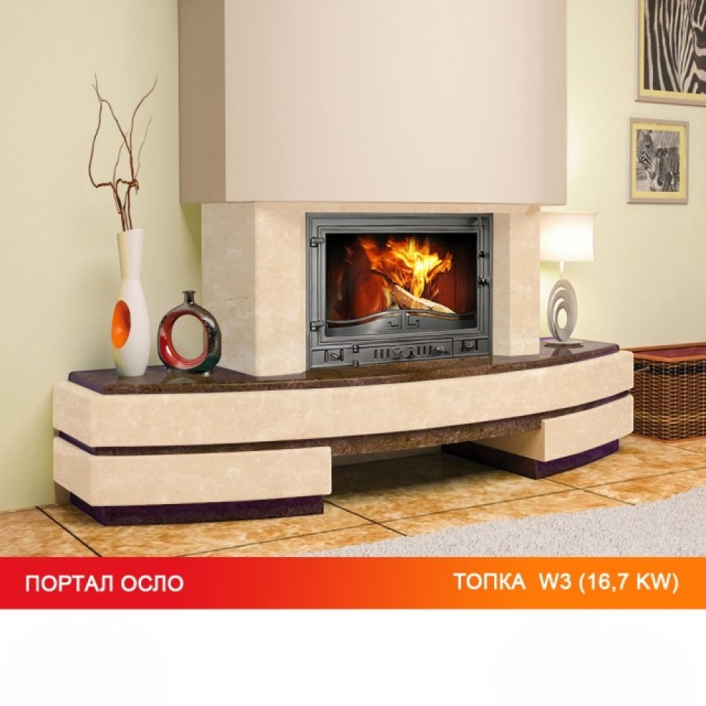 Каминная топка KAWMET W3 (16.7 kW)
