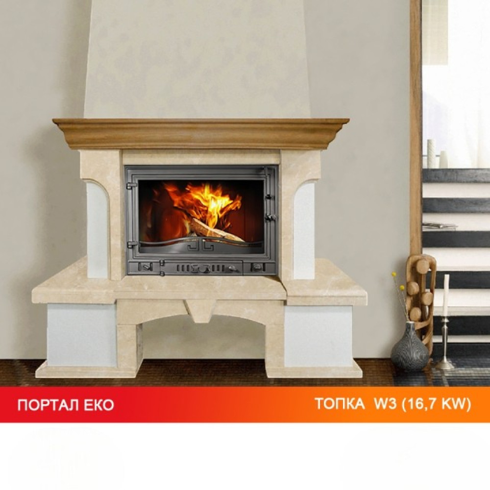 Каминная топка KAWMET W3 (16.7 kW)