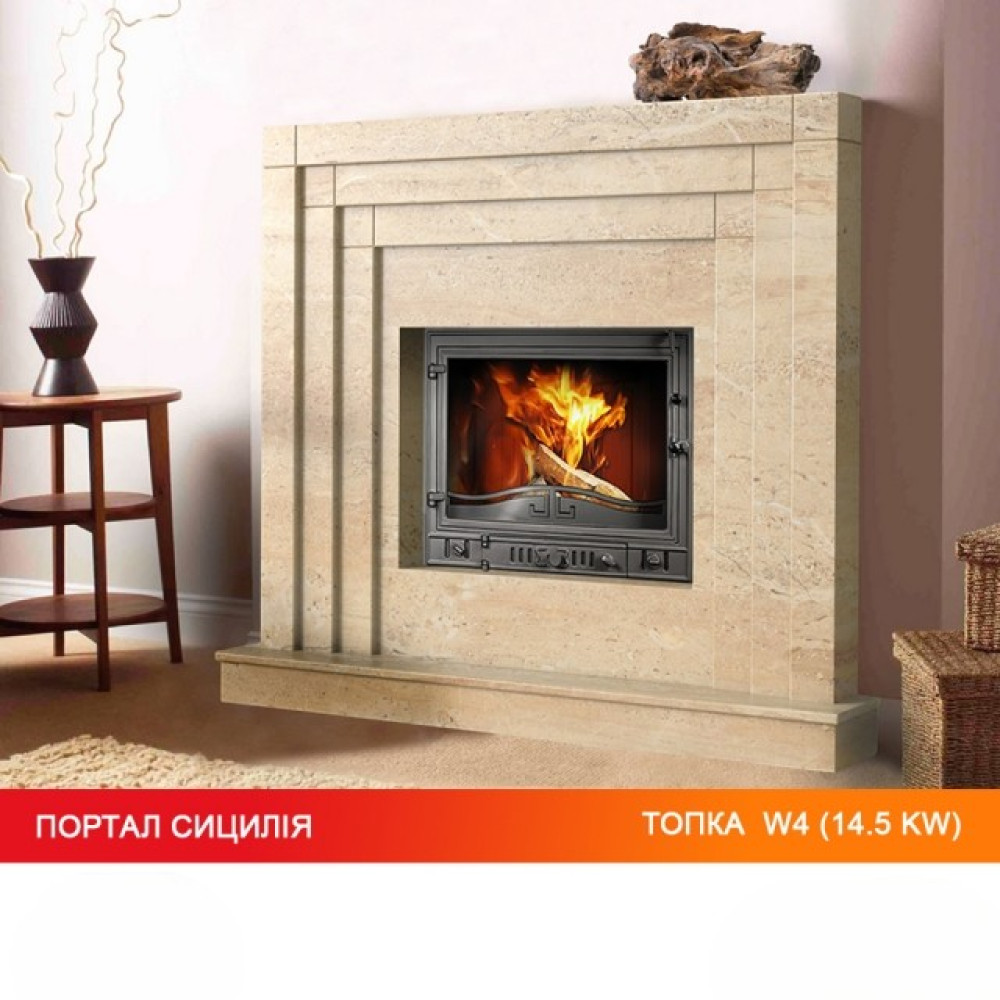 Каминная топка KAWMET W4 (14.5 kW)