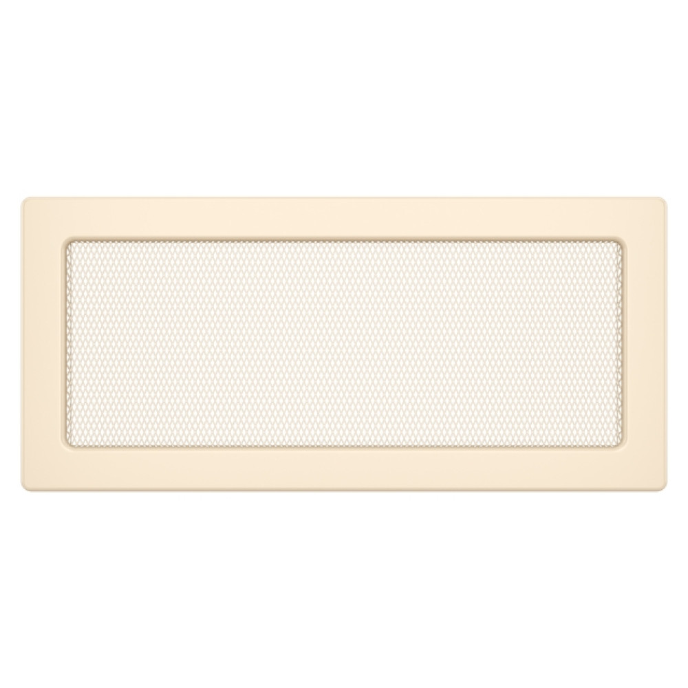 Вентиляционная решетка для камина SAVEN 17х37 кремовая