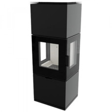 Стальная печь-камин Kratki INGA 8 KW Ø 150