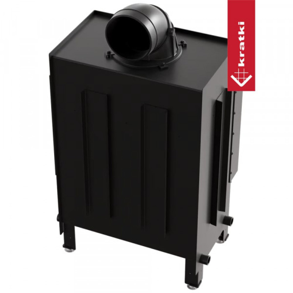 Каминная топка Kratki  LUCY правая 12 Ø 200 (12,0 кВт)