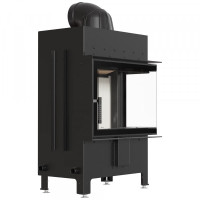 Каминная топка Kratki  LUCY правая 12 Ø 200 (12,0 кВт)