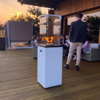 Газовый обогреватель Kratki  PATIO LIGHT белый (8,0 кВт)