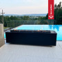 Газовий обігрівач Kratki PATIO HORIZONTAL стальний - ручне управління (17,5 кВт)