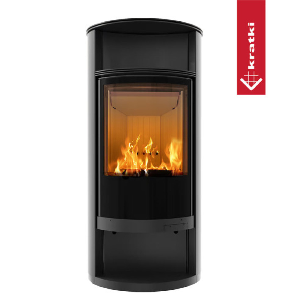 Стальная печь-камин Kratki RUNA  (8,0 кВт)