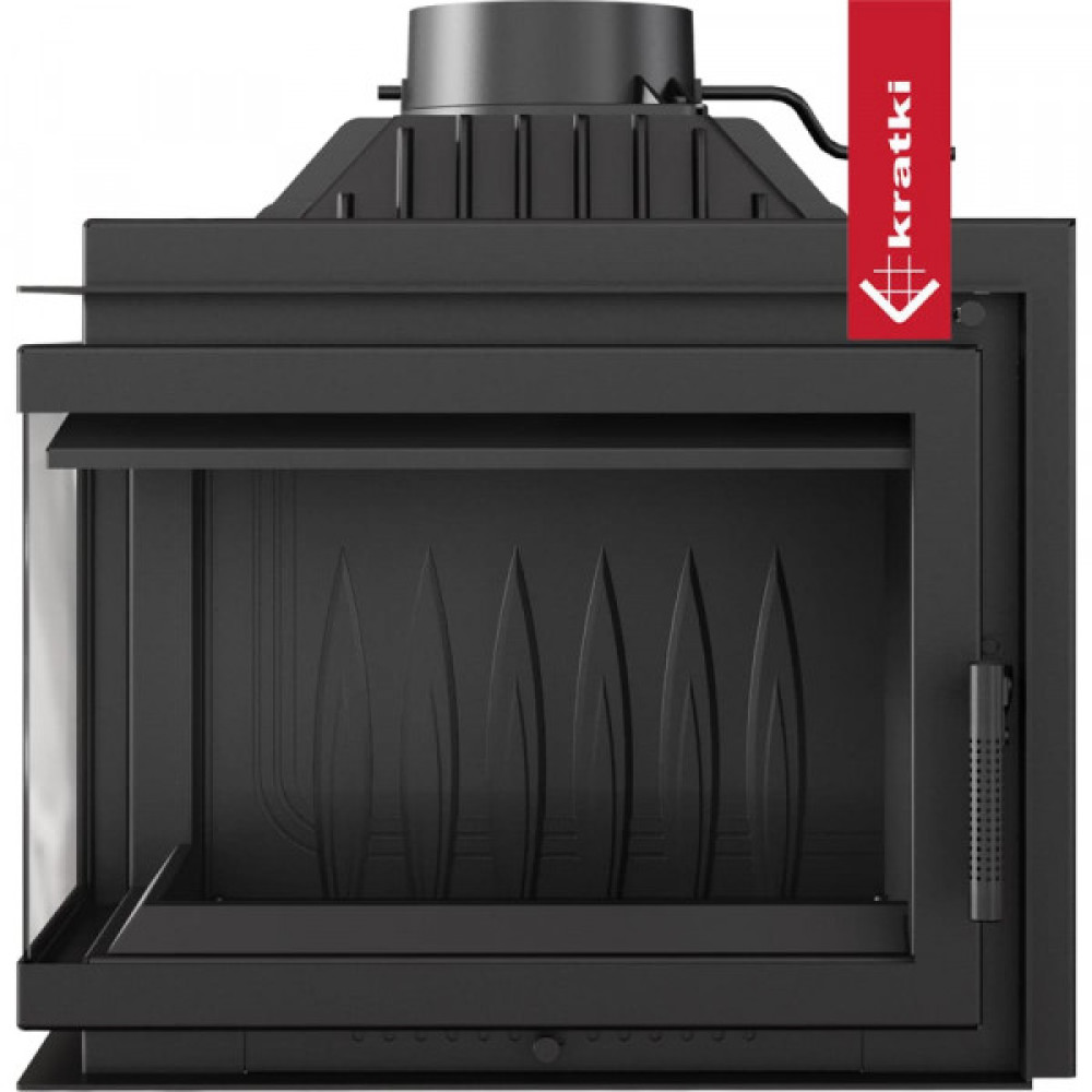 Каминная топка Kratki SIMPLE M/S 8 левая BS (8,0 кВт)