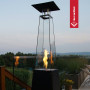 Газовий обігрівач Kratki UMBRELLA BS стальний чорний (12,0 кВт)