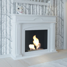Биокамин Kratki DECEMBER белый с сертификатом TUV