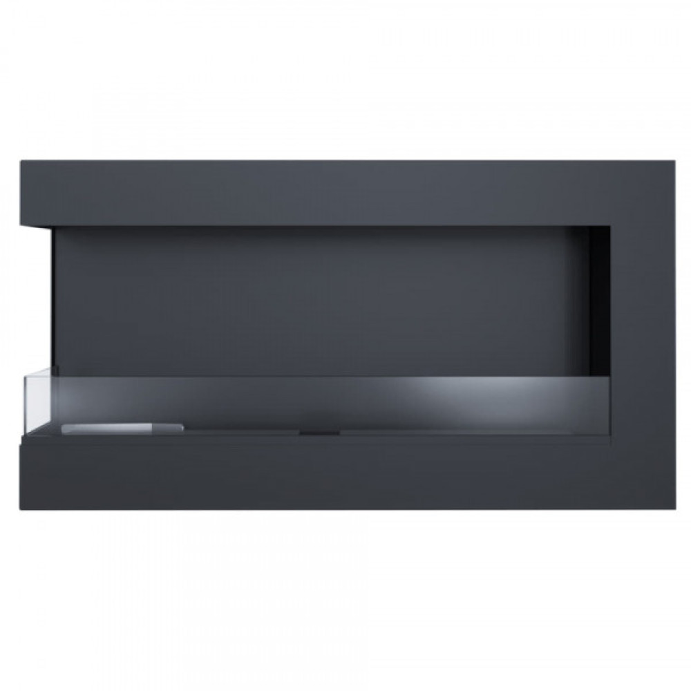 Биокамин Kratki DELTA 900 левый с стеклом и с сертификатом TUV