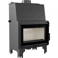 Камінна топка Kratki AQUARIO O12 PW GLASS (12,0 кВт)