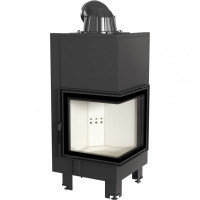 Каминная топка Kratki MBN 12 правая BS (8,0 кВт)