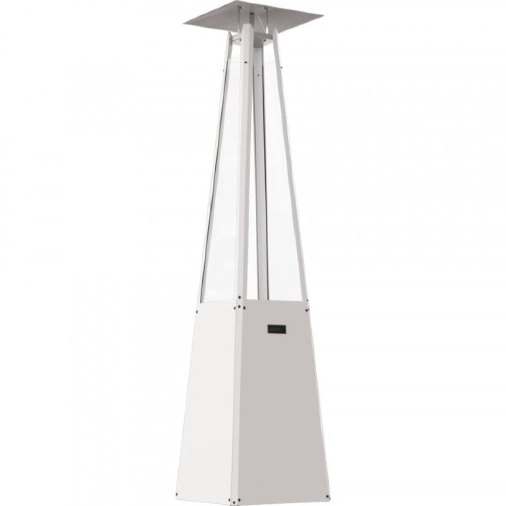 Газовий обігрівач Kratki UMBRELLA стальний білий (12,0 кВт)