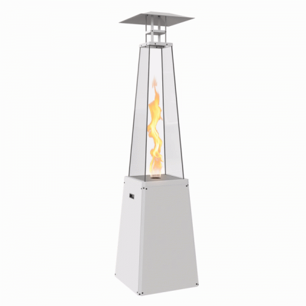 Газовый обогреватель Kratki UMBRELLA BS стальной белый (12,0 кВт)