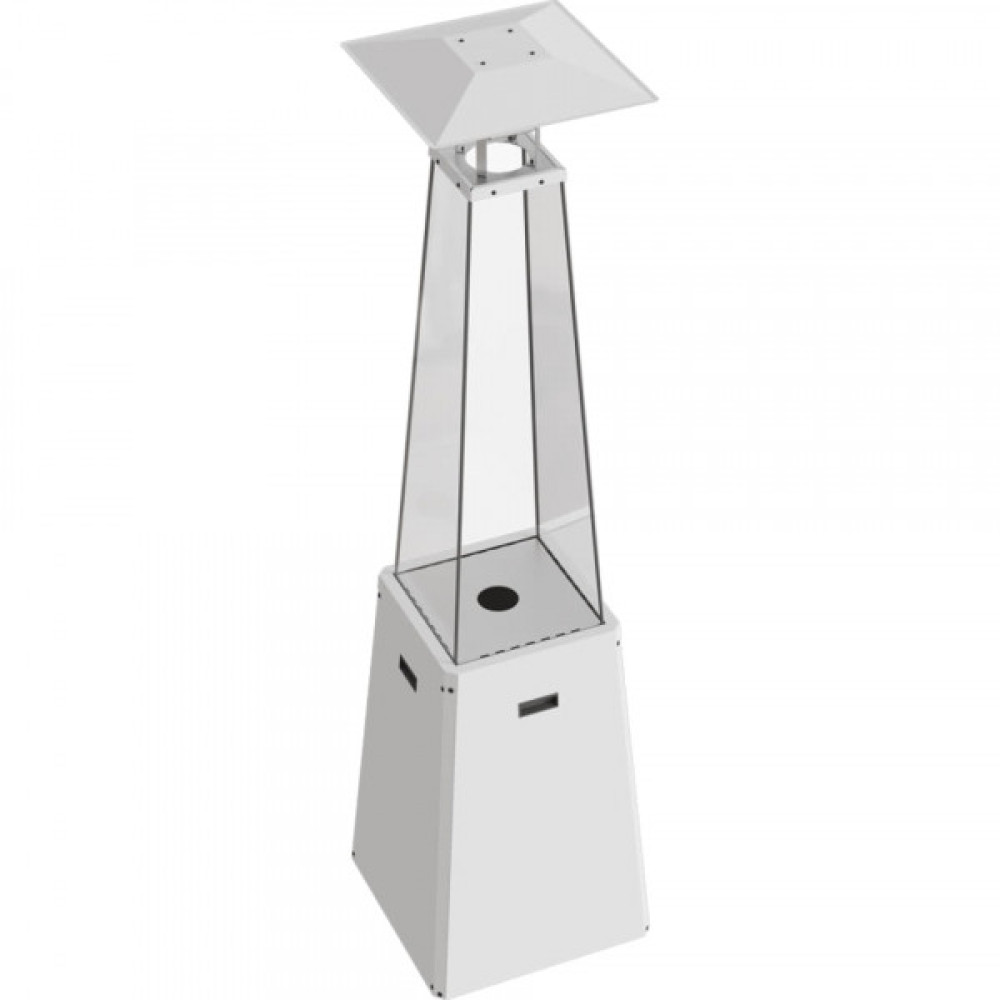 Газовый обогреватель Kratki UMBRELLA BS стальной белый (12,0 кВт)