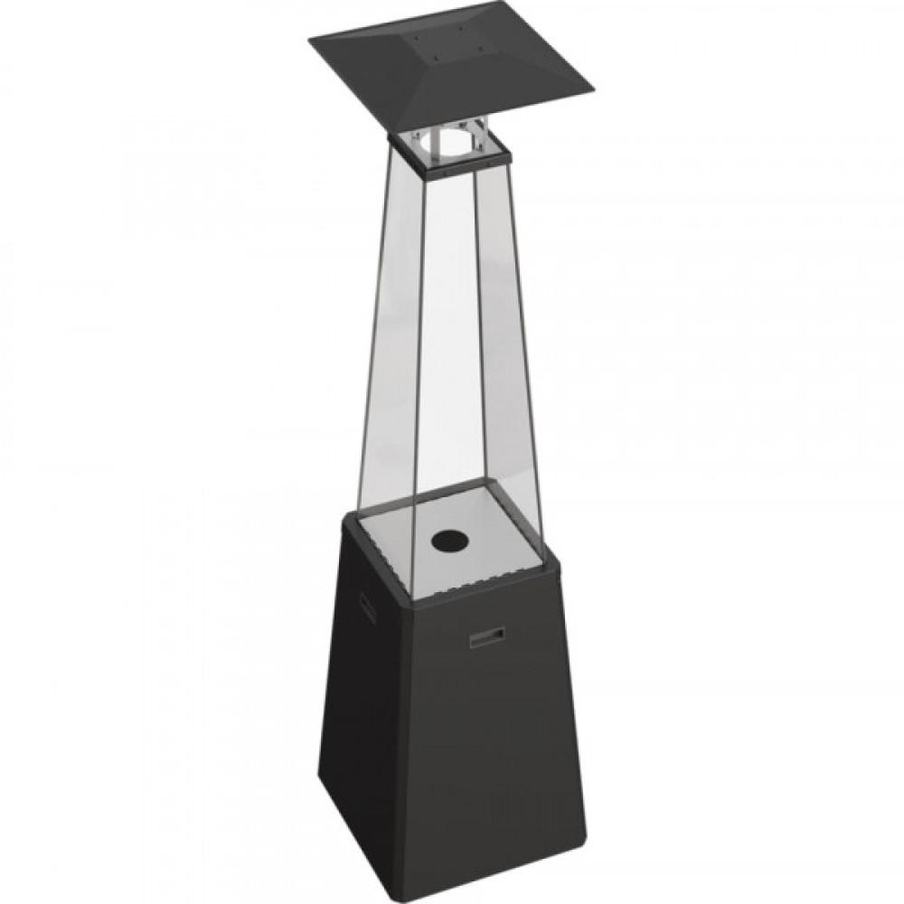 Газовий обігрівач Kratki UMBRELLA BS стальний чорний (12,0 кВт)