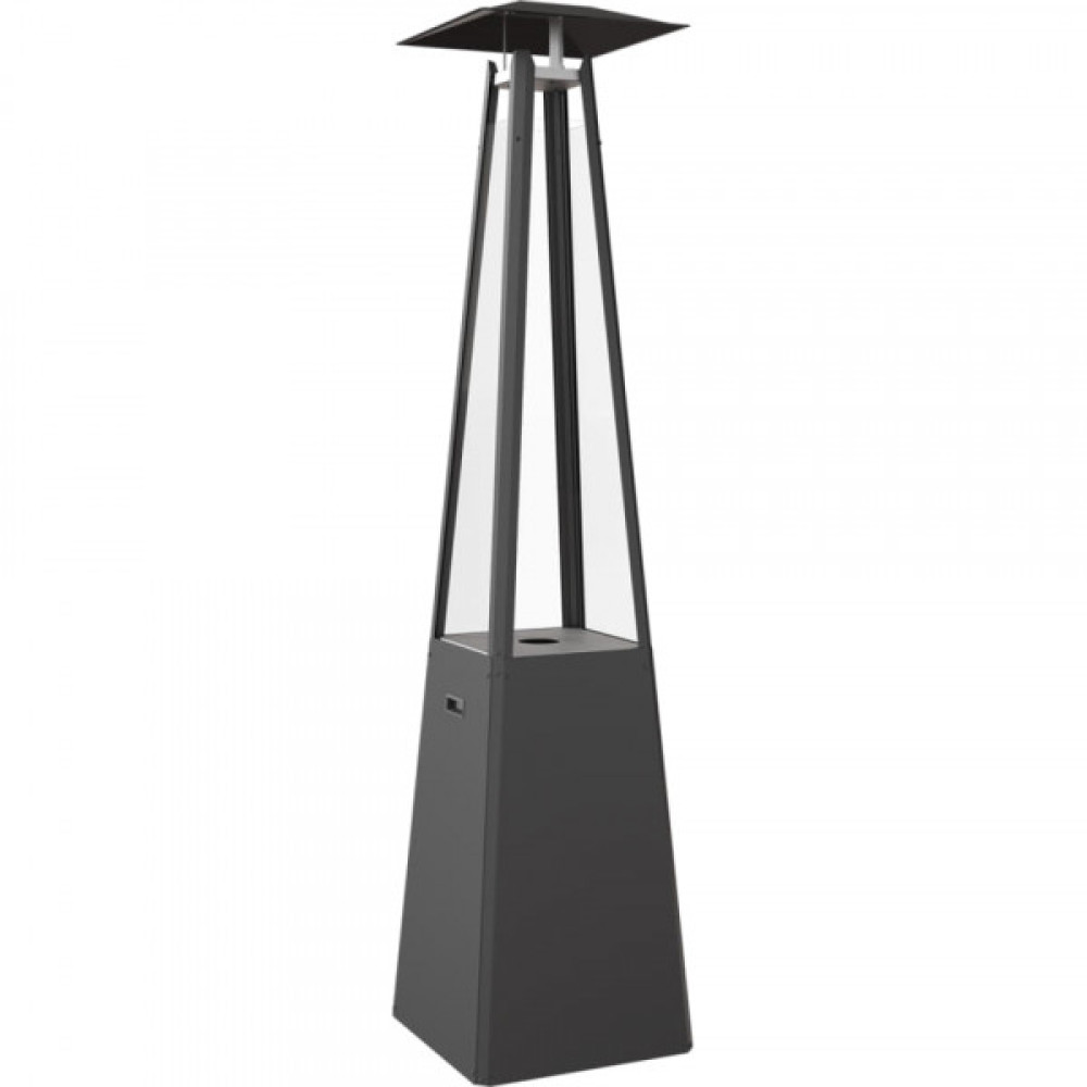 Газовый обогреватель Kratki UMBRELLA стальной черный (12,0 кВт)