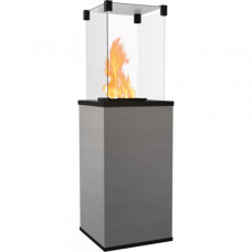 Газовый обогреватель Kratki PATIO MINI керамогранит FILO GHISA - ручное управление (8,2 кВт)